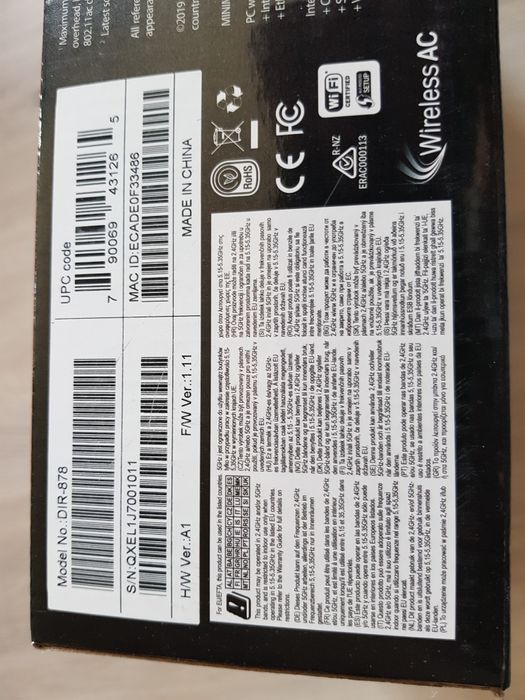 ROUTER D-LINK DIR-878 2.4 / 5 GHz