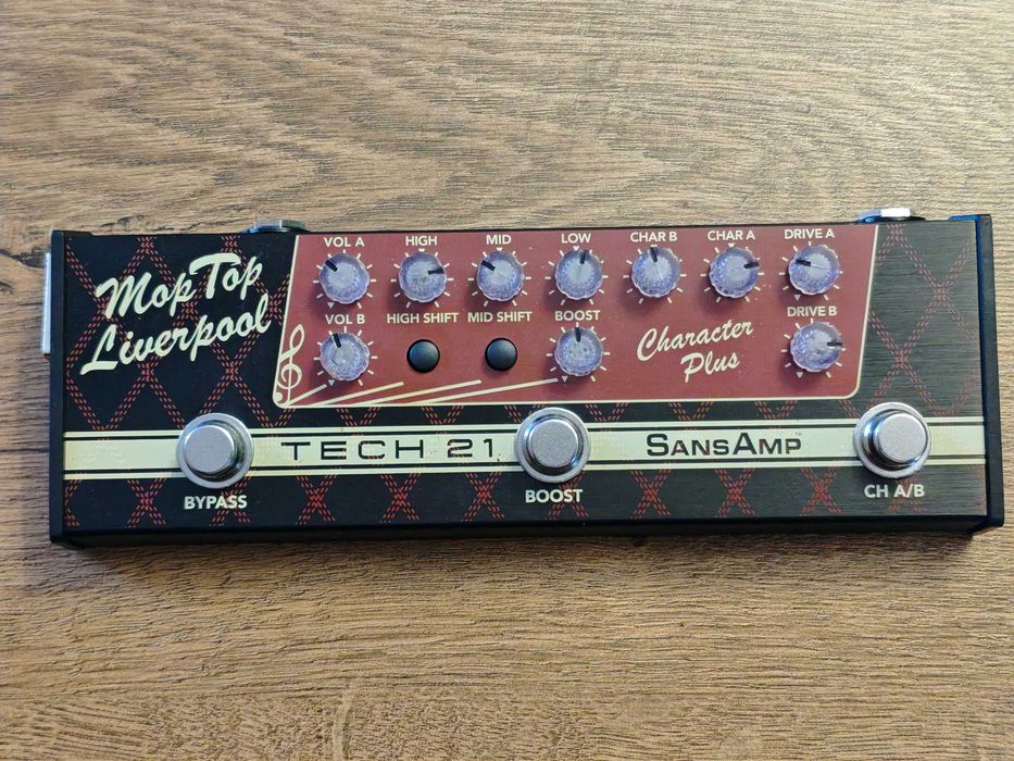 Tech 21 SansAmp Mop Top Liverpool -efekt gitarowy- symulacja VOX AC30