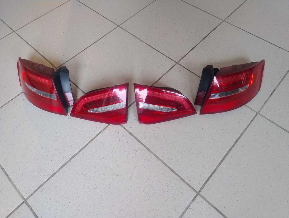Komplet lamp tylnych audi a4 b8 lift kombi