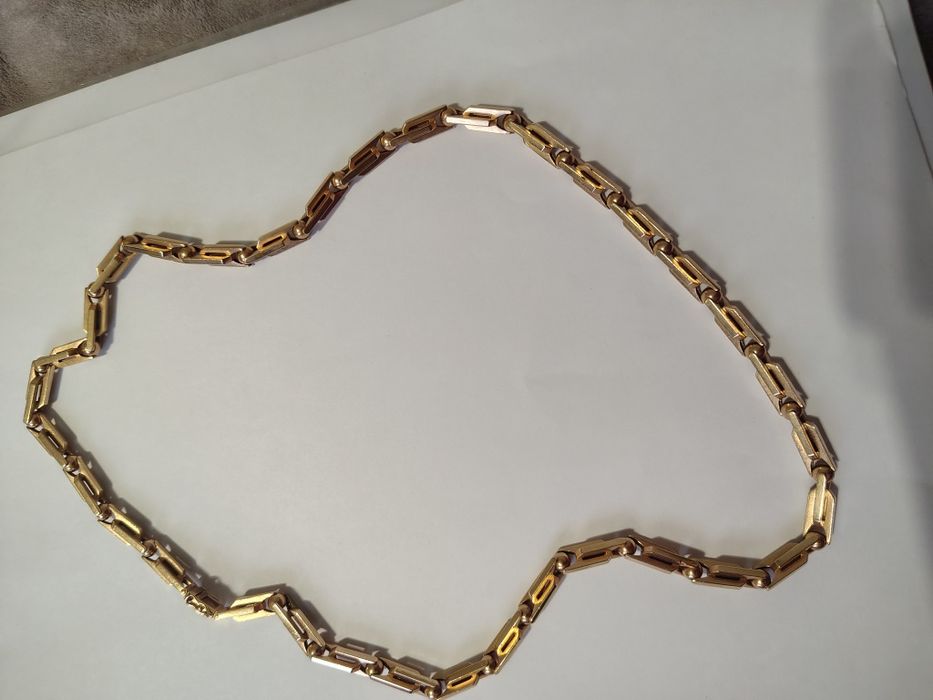 Продам золотую цепь60 см. Ручной работы 585 пробы