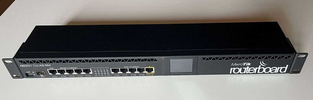MikroTik RouterBoard RB2011UiAS-RM | Rack | Sprawny