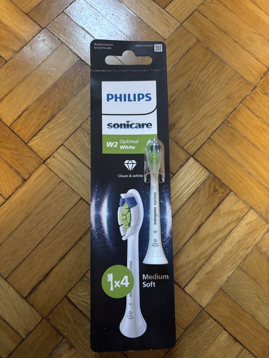 Oryginalne końcówki Philips Sonicare W2 Optimal White 3 szt.