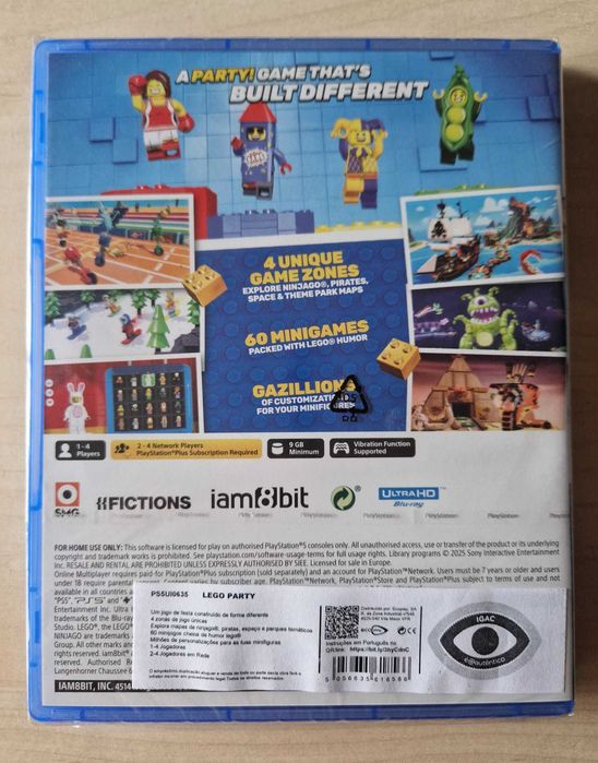 Jogo PS5 Lego Party- Selado