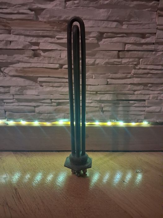 Grzałka Podwójna 1400W/2000W do destylatora nierdzewna bez osłony