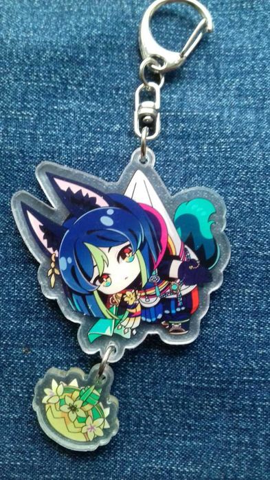 Брелки Геншин импакт Тігнарі, Кадзуха, Скарамуча, Сяо нові