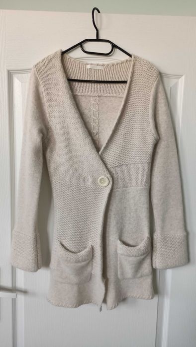 Sweter Modny Naturalny lambwool rozm.36