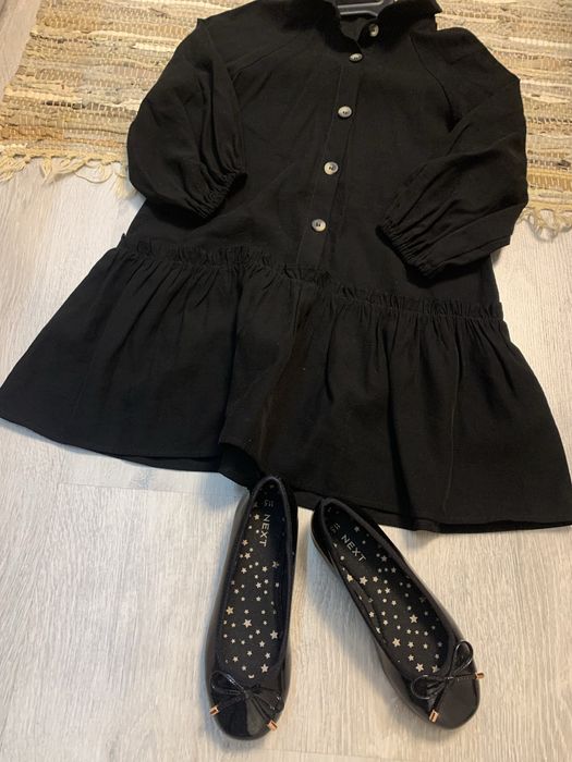 Рубашка юбка сукня  плаття на дівчинку zara 6/7/8/9 років