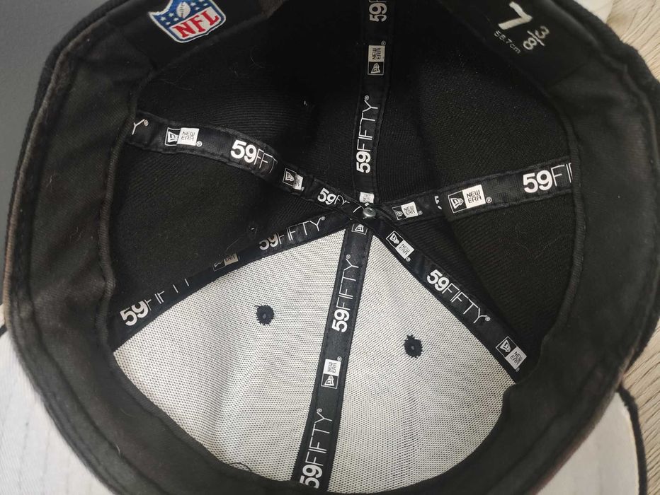 Czapka z daszkiem czapeczka czarna Czapka z daszkiem New Era Raiders