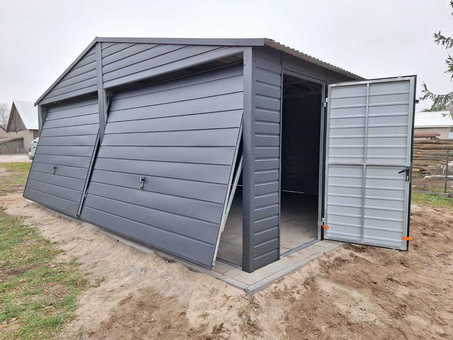 Garaż blaszany 3x5 Garaże blaszane Blaszaki WZMOCNIONE Cały Kraj RATY