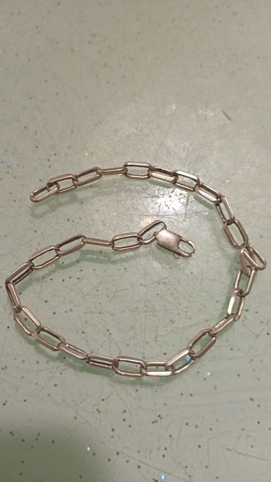 Срібний браслет та підвіси