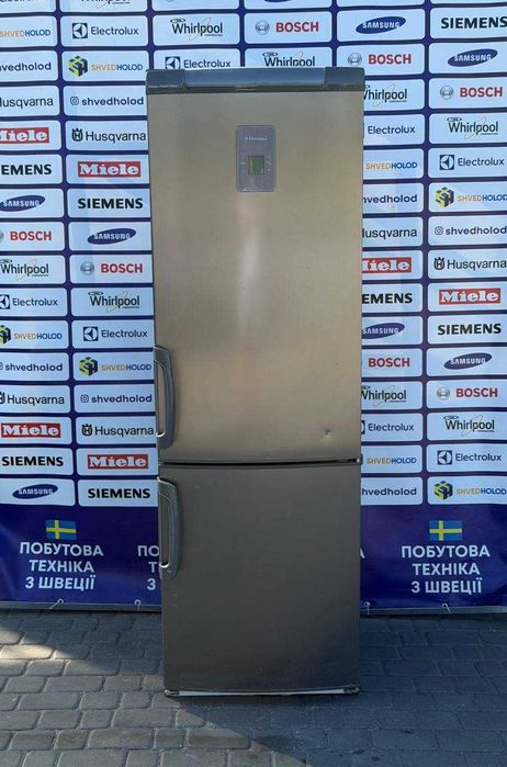 Холодильник б/в ELECTROLUX 185/60/60 Металік No Frost #08274