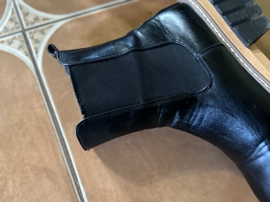 Botki czarne rozm 40