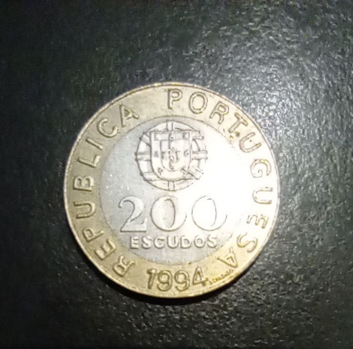 Moeda 200 escudos 1994 Lisboa Capital Cultura
