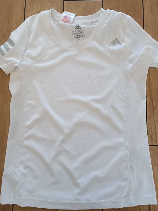 Koszulka biała adidas 9/10