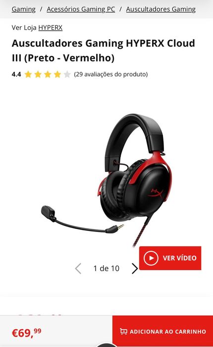 Auscultador, Headset