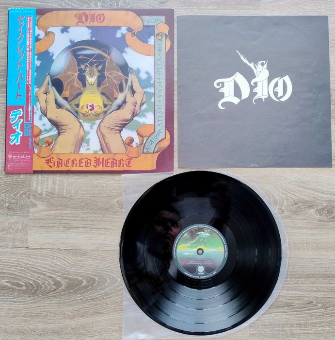 Dio Sacred Heart LP Japan OBI NM