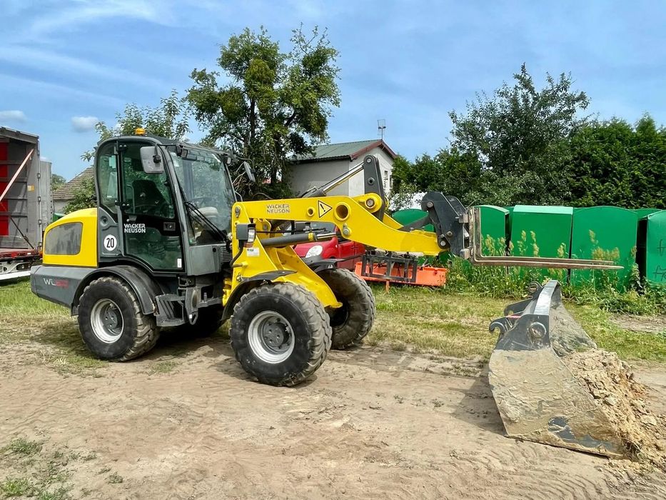 Wacker Neuson WL60 2016 Szczotka, Widły, Łyżka  Ładowarka przegubowa 4x4