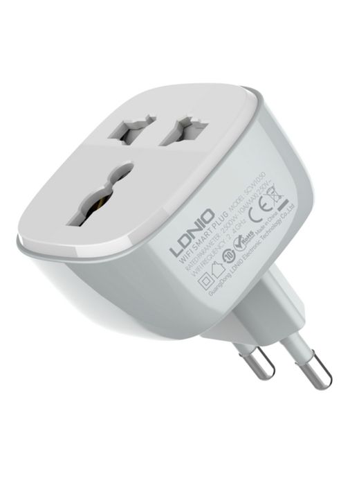 Розумна Wi-Fi розетка LDNIO Wi-Fi Smart Power Plug SCW1050 2500W