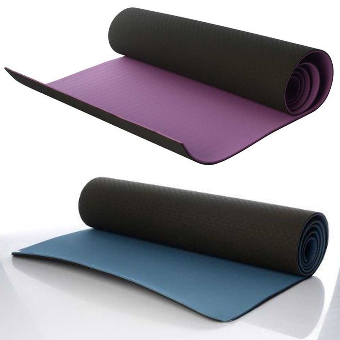 Якісний Йогамат Килимок для йоги та фітнесу 6мм, Не ковзає! 1,83*61см