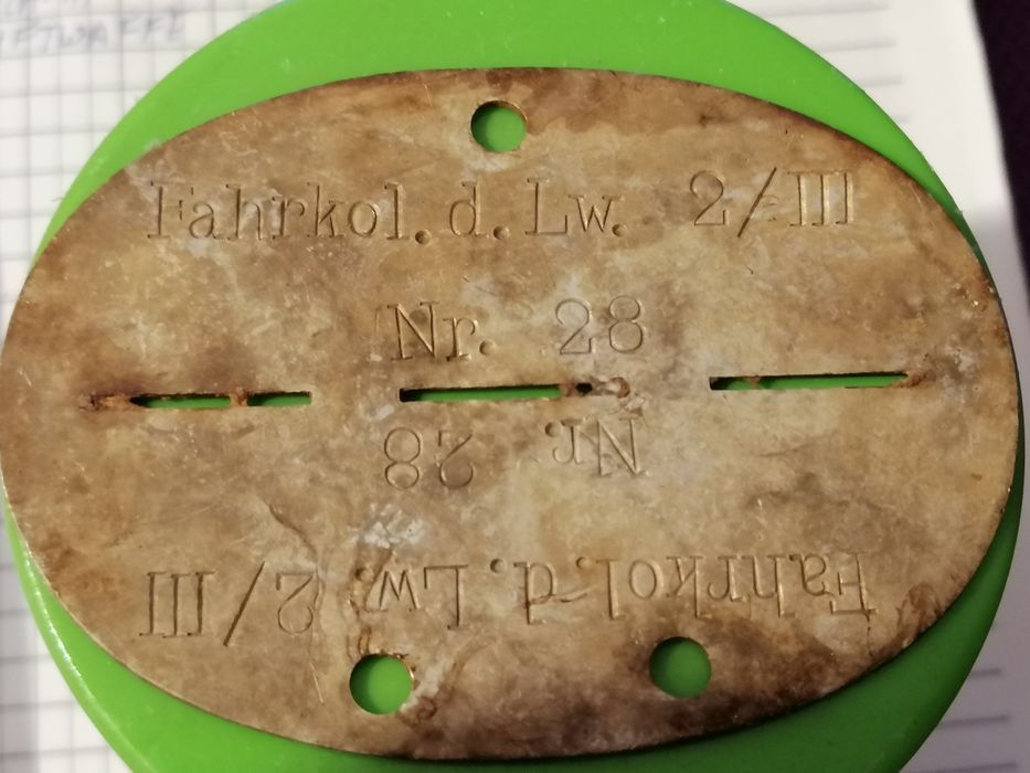 Niemieckie nieśmiertelniki