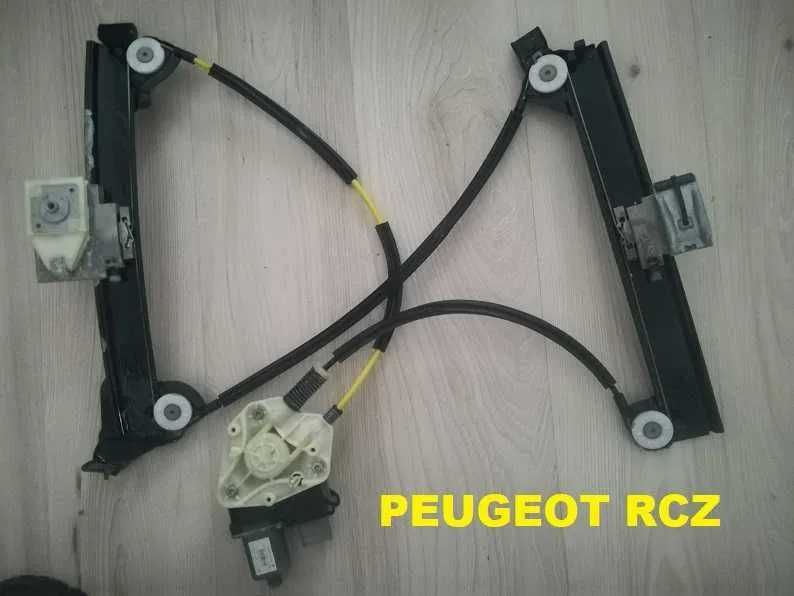 Podnośnik Mechanizm Szyby Peugeot RCZ Przód Prawy 10-15 [5a]