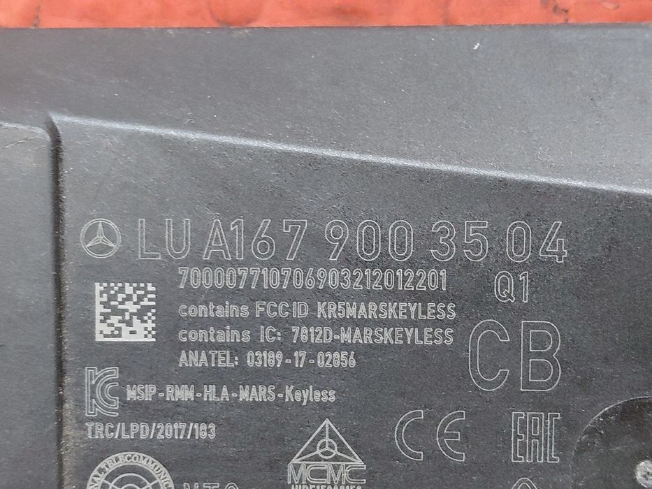 Centralina do fecho central MERCEDES-BENZ Classe A (W177)