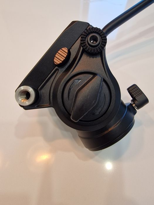 Tripé de vídeo cabeça de fluído Cayer H4