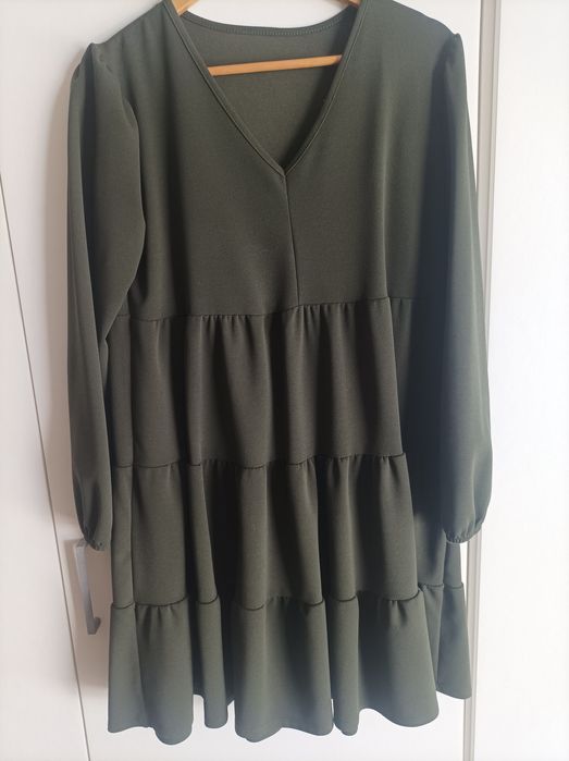 Vestido manga comprida