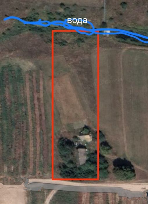 Земельна ділянка зі старим будинком без перебоїв в електропостачанні