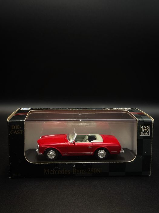 1:43 Mercedes 280SL, MGA, 1:30 Toyota Corolla GR, 1:24 Honda S2000. Maisto, New Ray