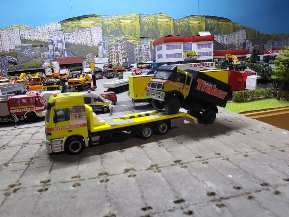 Mercedes Actros Mp1 laweta 1/87 Herpa