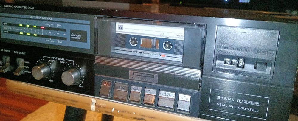 JVC KD-V 100, касетна дека, Japan!