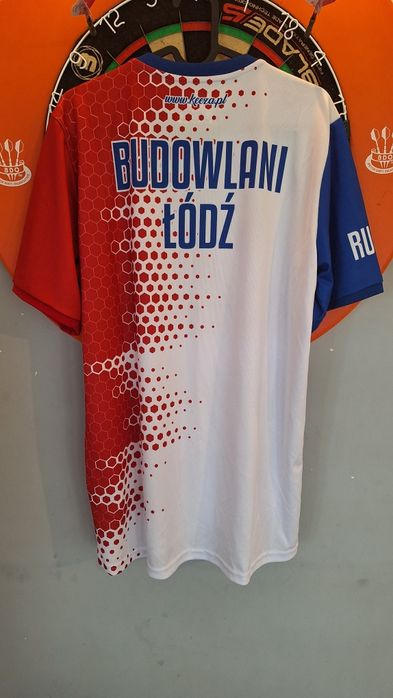 zestaw koszulek piłkarskich Budowlani Łódź, rugby, Keeza