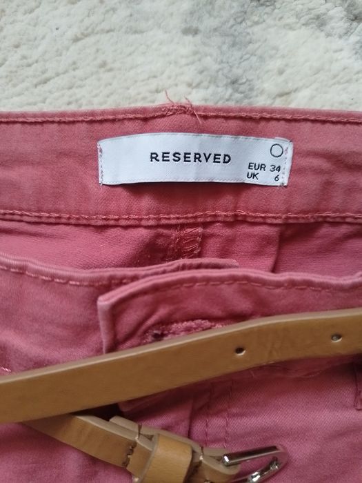 Spodenki szorty Reserved różowe damskie roz.S