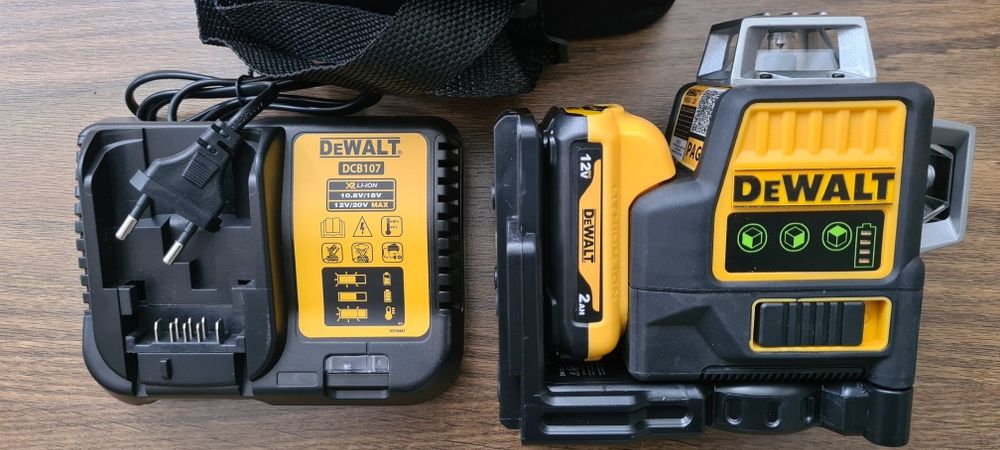 Laser nivel Dewalt novo completo