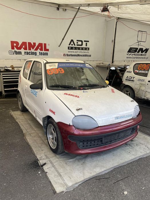 Fiat Seicento Rallycross rajdy kjs klatka wyścigowy rajdowy