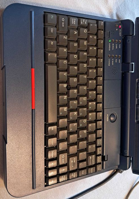 Retro Laptop Unikat Vobis Highscreen Blue Note II (Luigi Colani)