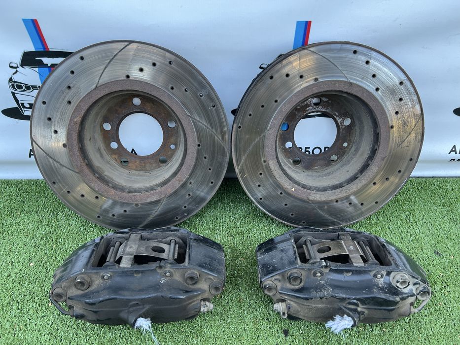 Тормоза Brembo Е38 4 поршневі Супорта Диски з перфорацією