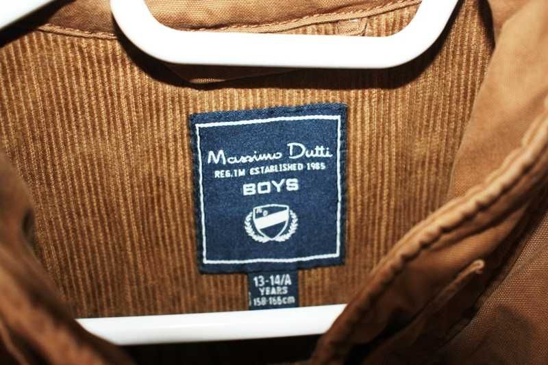 Casaco castanho ou cor camel MASSIMO DUTTI tamanho 13-14 anos