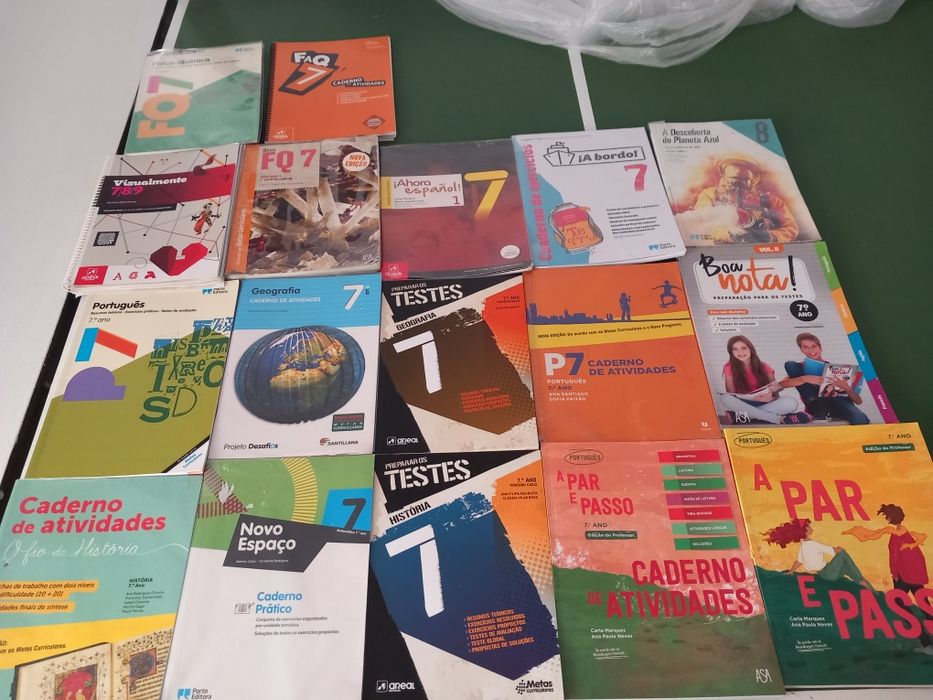 Caderno de exercícios 7° ano