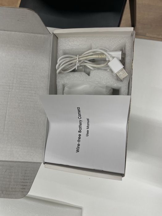 Câmera de vigilância Boifun 2K sem fio