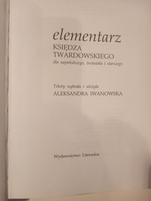 Elementarz księdza Twardowskiego