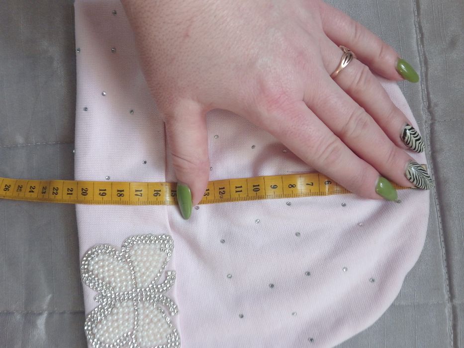 Шапочка трикотажная для девочки