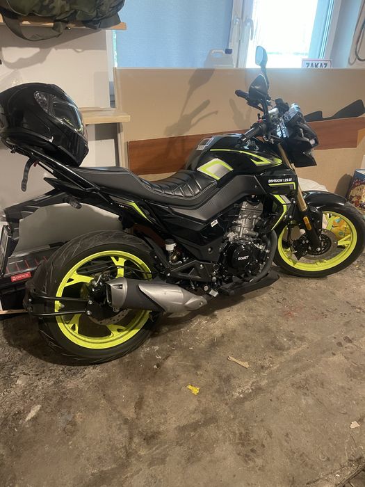 Motocykl Romet Division 125 SR  kat.B