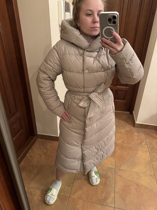 Пуховик М зима теплий