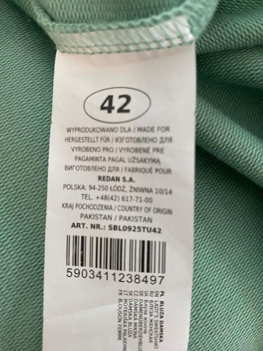 Bluza turkusowa top secret rozmiar 42