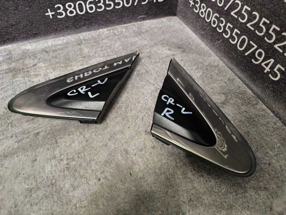 Молдинг трикутник крила заглушка дзеркала зовнішнього Honda CR-V IV
