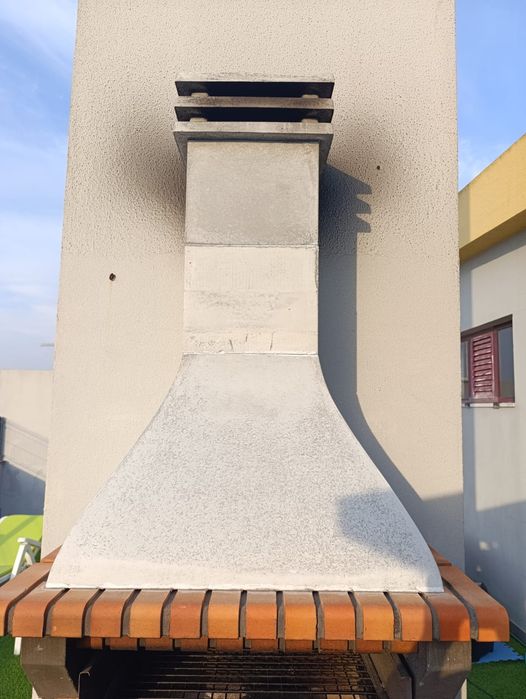 Chaminé de churrasqueira