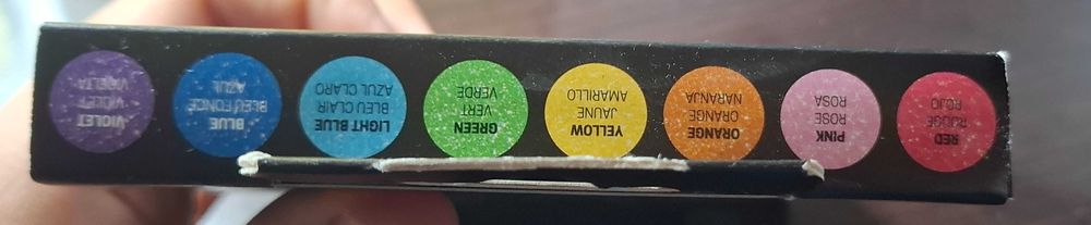 Posca Markery 8 sztuk Kolorowe/brokatowe