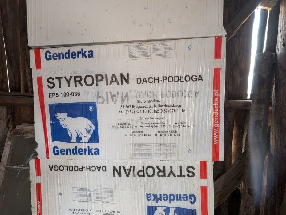 Styropian podłogowy  14 paczek